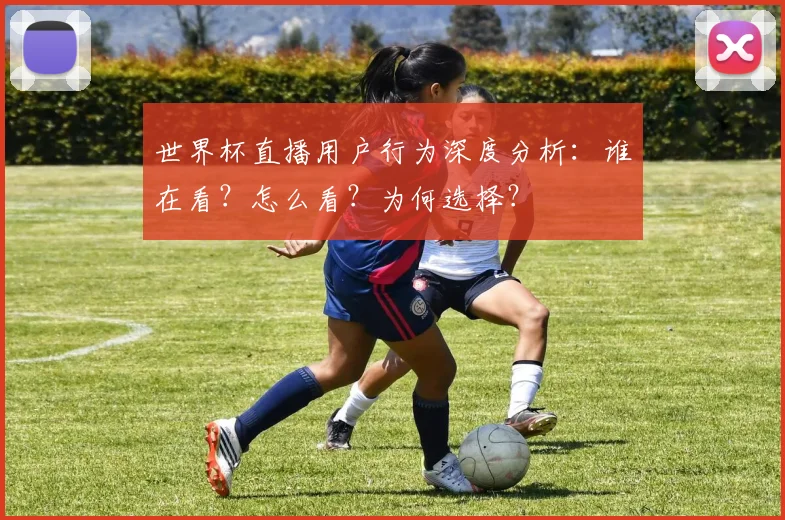 世界杯直播用户行为深度分析：谁在看？怎么看？为何选择？