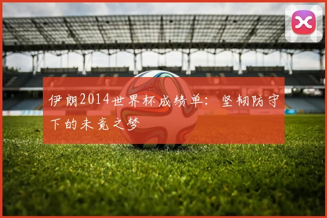 伊朗2014世界杯成绩单：坚韧防守下的未竟之梦