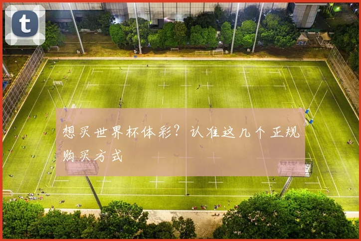 想买世界杯体彩？认准这几个正规购买方式